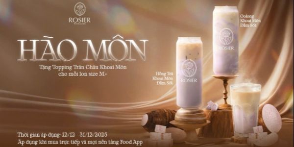 Trà Sữa Rosier - Fresh Tea & Coffee - Ngô Gia Tự