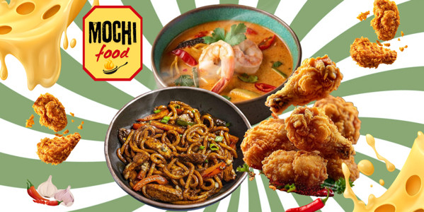 Mochi Food - Mì Udon Xào & Gà Rán Sốt - Đường D10