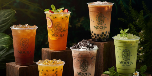 Mocha Tea & Coffee - Matcha & Cà Phê - Nơ Trang Long