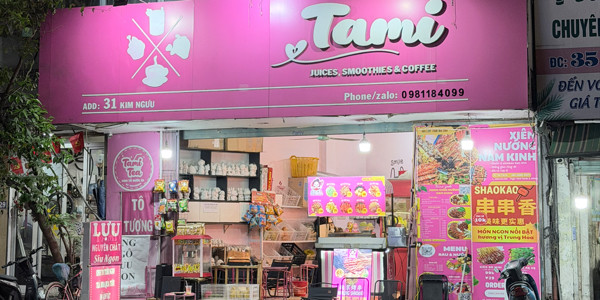 Nước Ép Nguyên Chất & Sinh Tố - Tami Foods & Drinks - 31 Kim Ngưu