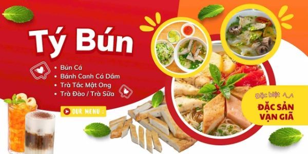 Tý Bún - Bún Cá, Bánh Canh Cá Dầm & Trà Sữa