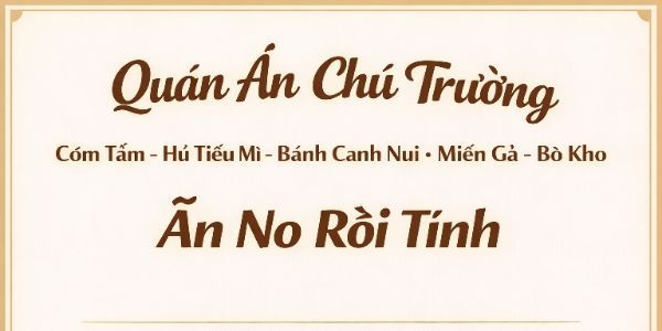Hủ Tiếu Mi Chú Trường