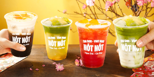 Tiệm Trà Nốt Nốt - Matcha Coconut & Trà Lựu Chanh Dây