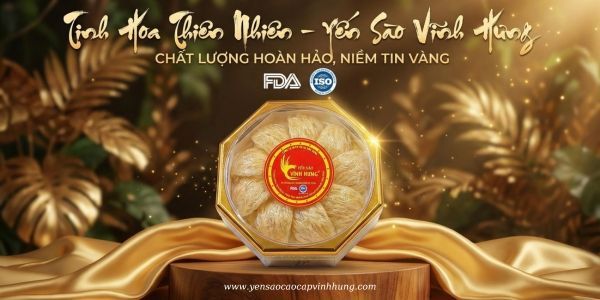 Yến Sào Vĩnh Hưng - Yến Chưng Tươi - Bình Dương