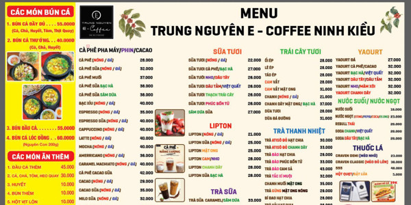 Trung Nguyên E Coffee - Bến Ninh Kiều