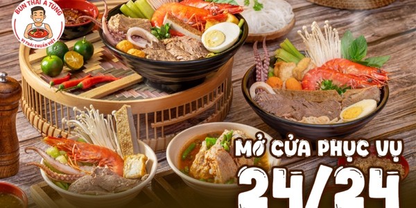Bún Thái A Tùng - Vị Thái Chuẩn Việt