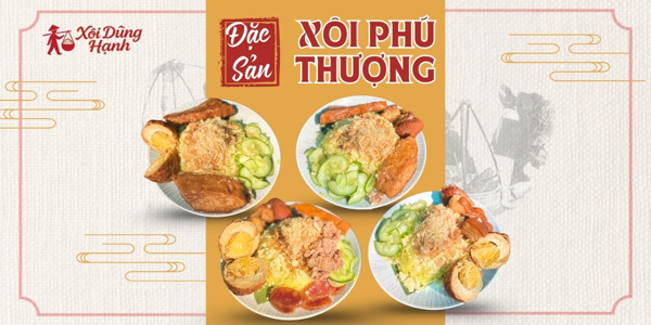 XÔI DŨNG HẠNH - XÔI XÉO & XÔI CỐM ĐẶC SẢN PHÚ THƯỢNG - 25/335 AN DƯƠNG VƯƠNG