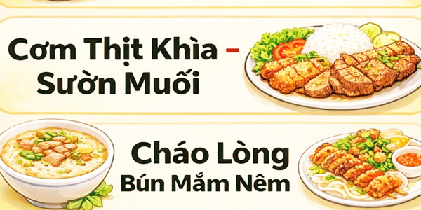 Cơm Thịt Khìa - Sườn Muối Sả - 50 Trần Hoàng Na