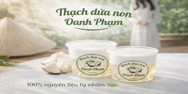 Cô Oanh - Thạch Dừa Non - 2 Chiêu Hoa