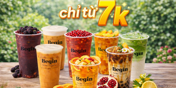 Begin Tea - Trà Sữa & Trà Trái Cây Tươi
