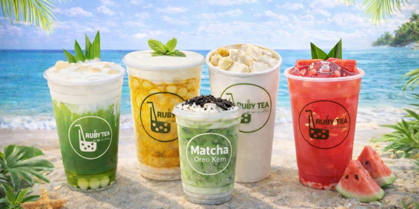 RUBY TEA - Trà Sữa Đậm Vị, Trà Trái Cây & Milk Tea - D1 Vietsing