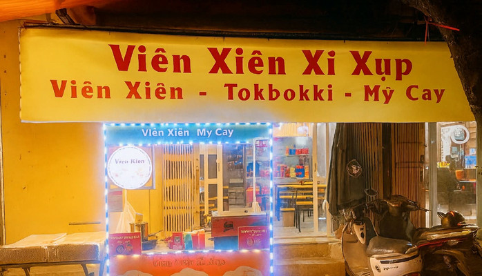 Viên Xiên Xì Xụp - Viên Chiên, Mỳ Cay & Tokbokki - Kiot 14 Ngã 5 Nguyễn Văn Trỗi