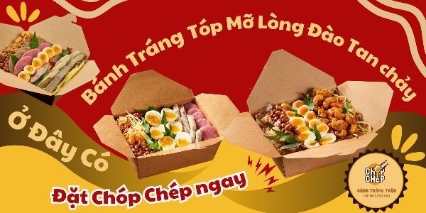 Chóp Chép - Bánh Tráng Trộn & Tóp Mỡ Trứng Lòng Đào - Lê Lai