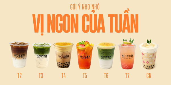 Hozen - Trà Trái Cây, Trà Sữa & Matcha - Phan Trung