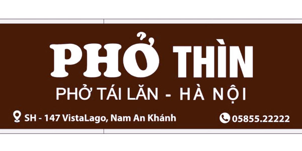 Phở Thìn Tái Lăn Hà Nội - KĐT Mới Nam An Khánh