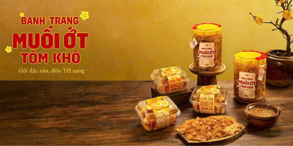 Bánh Tráng Tóp Mỡ Trứng Lòng Đào - Thèm Gì Cũng Có - Thống Nhất