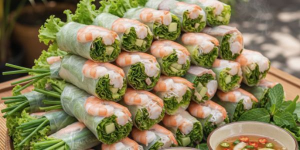 Gỏi Cuốn & Bánh Tầm Bì - Tuyết Thanh - Trường Chinh